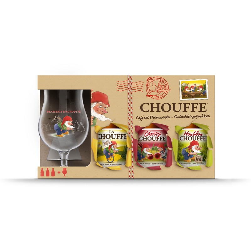 Een afbeelding van La Chouffe Geschenk inclusief glas