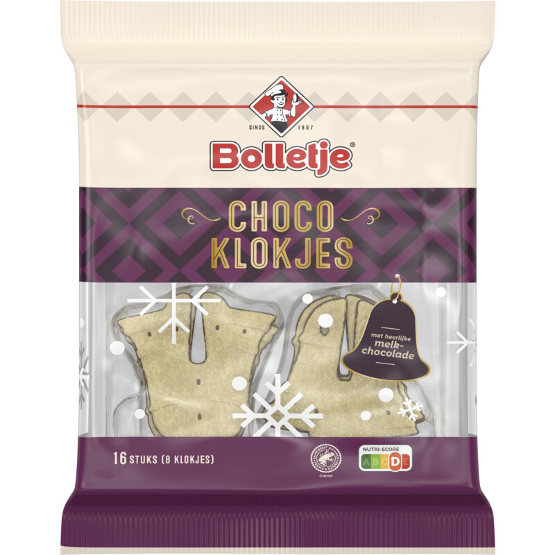 Een afbeelding van Bolletje Chocoklokjes