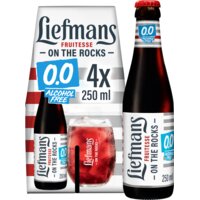 Een afbeelding van Liefmans Fruitesse on the rocks 4-pack