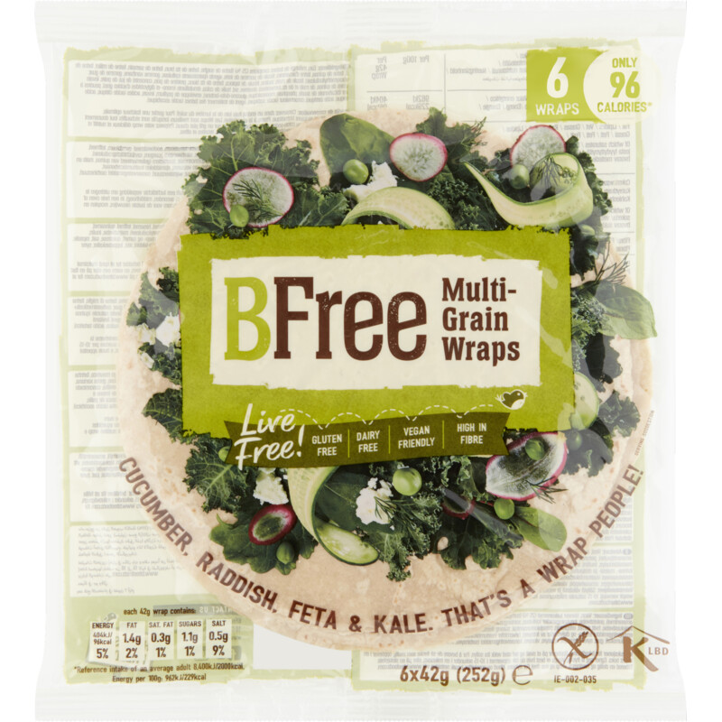 BFree Meergranen wraps glutenvrij bestellen Albert Heijn