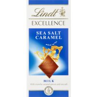 Een afbeelding van Lindt Excellence milk caramel sea salt