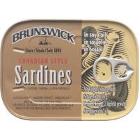 Een afbeelding van Brunswick Sardines in soja olie
