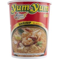 Een afbeelding van Yum Yum Shrimp flavour instant noodles