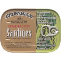 Een afbeelding van Brunswick Sardines hot peppers