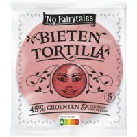 Een afbeelding van No Fairytales Bieten tortilla