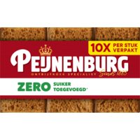 Een afbeelding van Peijnenburg Ontbijtkoek zero portieverpakking