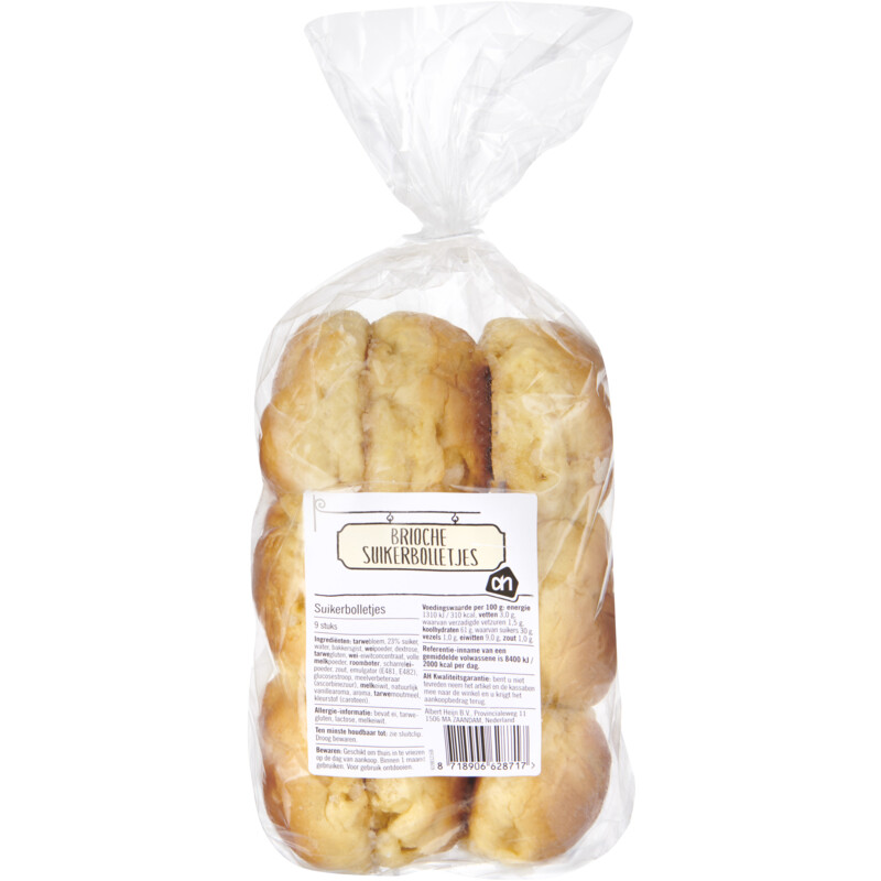 Een afbeelding van AH Suikerbolletjes bel