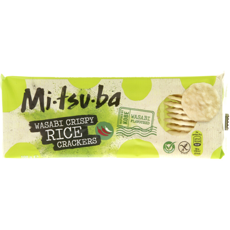 Een afbeelding van Mitsuba Wasabi crackers