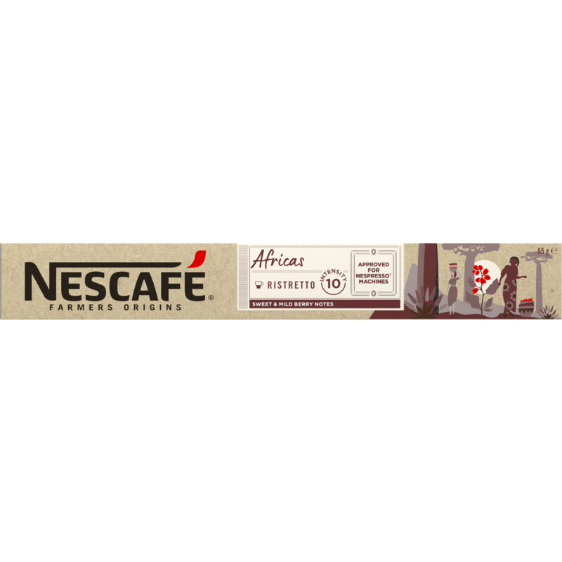 Een afbeelding van Nescafé Farmers origins Africas capsules
