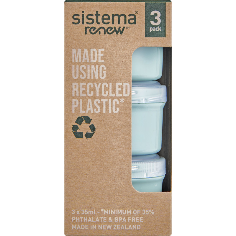 Een afbeelding van Sistema Renew dressingpotjes 35 ml