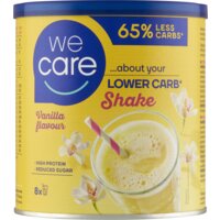 Een afbeelding van Wecare Lower carb shake vanilla flavour