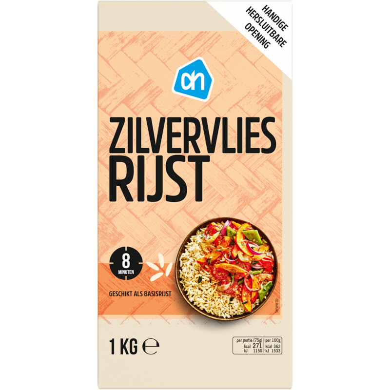 Een afbeelding van AH Zilvervlies rijst