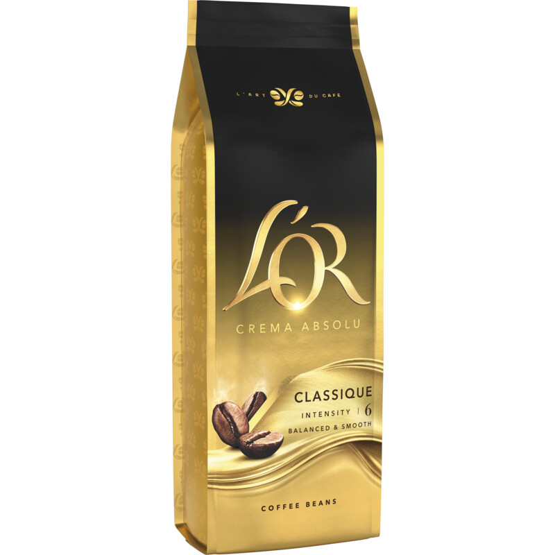 Een afbeelding van L'OR Crema absolu classique coffee beans