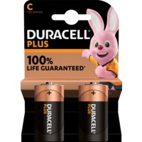 Een afbeelding van Duracell Plus C alkaline batterijen