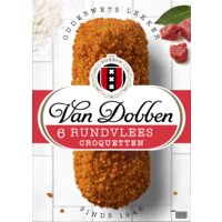 Een afbeelding van Van Dobben Vd rundvlees croquetten