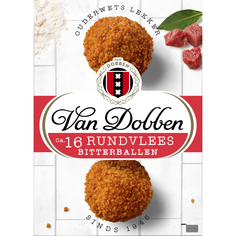 Een afbeelding van Van Dobben Rundvlees bitterballen
