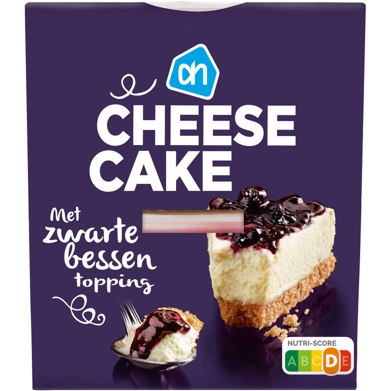 indruk kalkoen studio AH Cheesecake met zwarte bessen topping bestellen | Albert Heijn