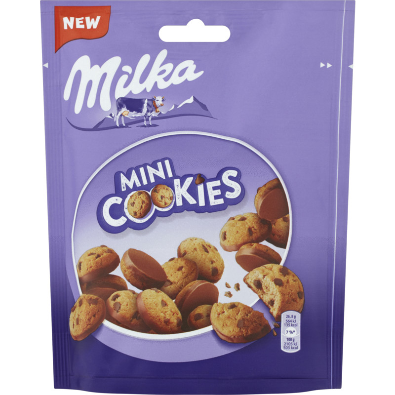 Een afbeelding van Milka Mini cookies