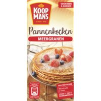 Een afbeelding van Koopmans Mix voor pannenkoeken meergranen