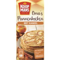 Een afbeelding van Koopmans Mix voor oma's pannenkoeken met kaneel