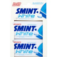 Een afbeelding van Smint White peppermint sugarfree 2-pack