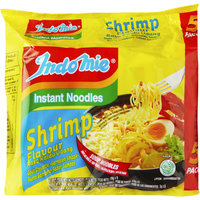 Een afbeelding van Indo mie Instant noodles shrimp flavour 5-pack