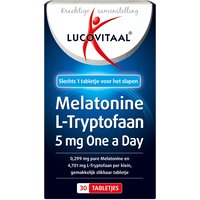 Een afbeelding van Lucovitaal Melatonine l-tryptofaan tabletten