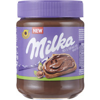Een afbeelding van Milka Hazelnootpasta met chocolade