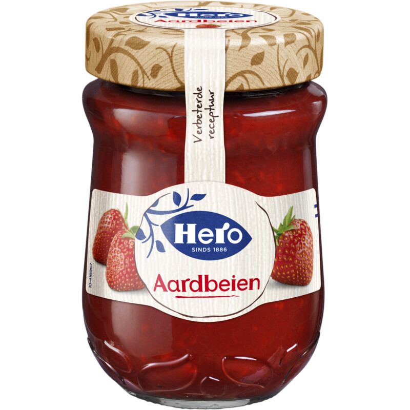 Een afbeelding van Hero Aardbeien jam