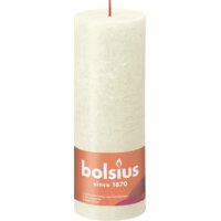 Een afbeelding van Bolsius Rustieke kaars ivoor 19cm