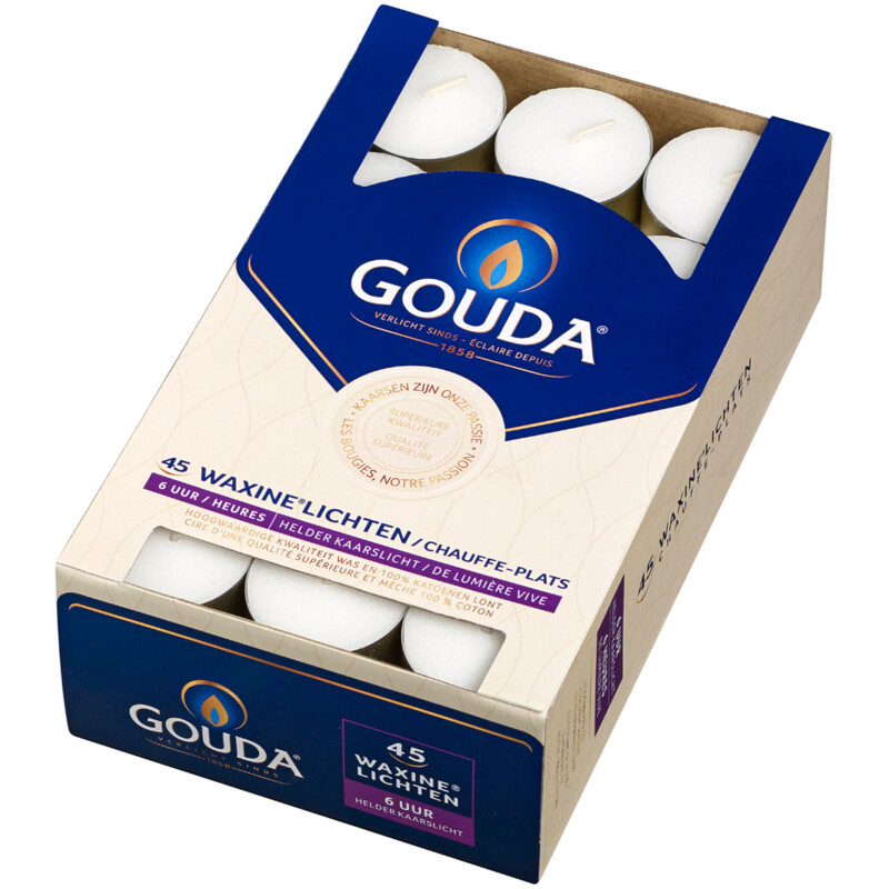 Een afbeelding van Gouda Waxinelichten 6 uur