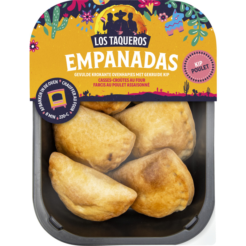 Een afbeelding van Los Taqueros Empanadas kip
