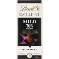Een afbeelding van Lindt Excellence tablet puur mild 70%