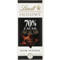 Een afbeelding van Lindt Excellence reep puur 70%