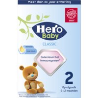 Een afbeelding van Hero Baby Opvolgmelk 2 (6-12mnd) met melkvet