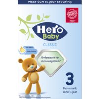Een afbeelding van Hero Baby Classic peutermelk 3 met melkvet