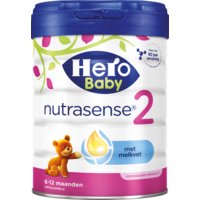 Een afbeelding van Hero Baby Nutrasense opvolgmelk2 6-12m met melkvet