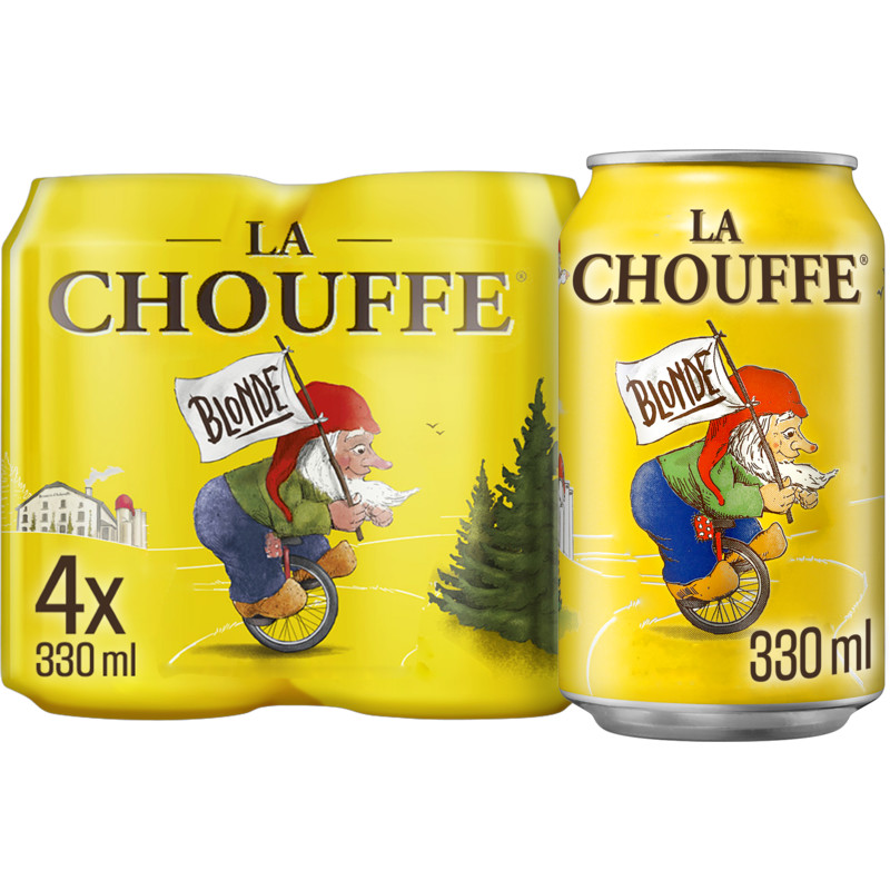 Een afbeelding van La Chouffe Blond 4-pack