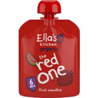Een afbeelding van Ella's Kitchen Fruit smoothie the red one 6+ bio