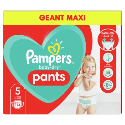 pdp-image-Pampers Baby dry pants luierbroekje maxi geant 5