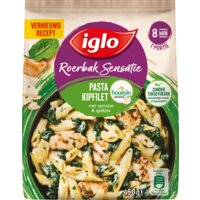 Een afbeelding van Iglo Roerbaksensatie pasta kipfilet boursin