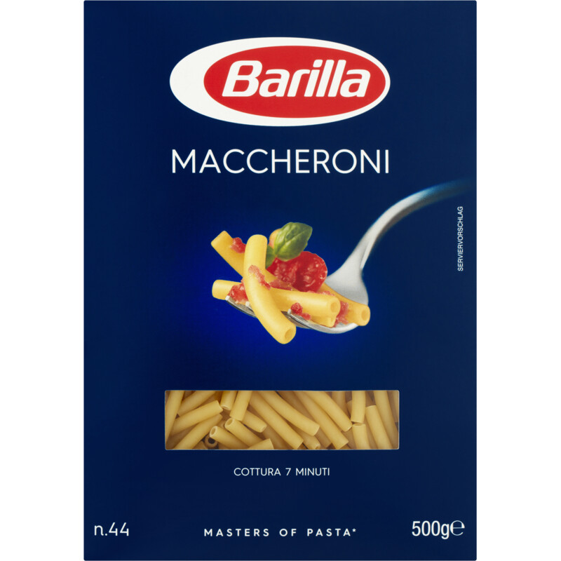Een afbeelding van Barilla Maccheroni bel