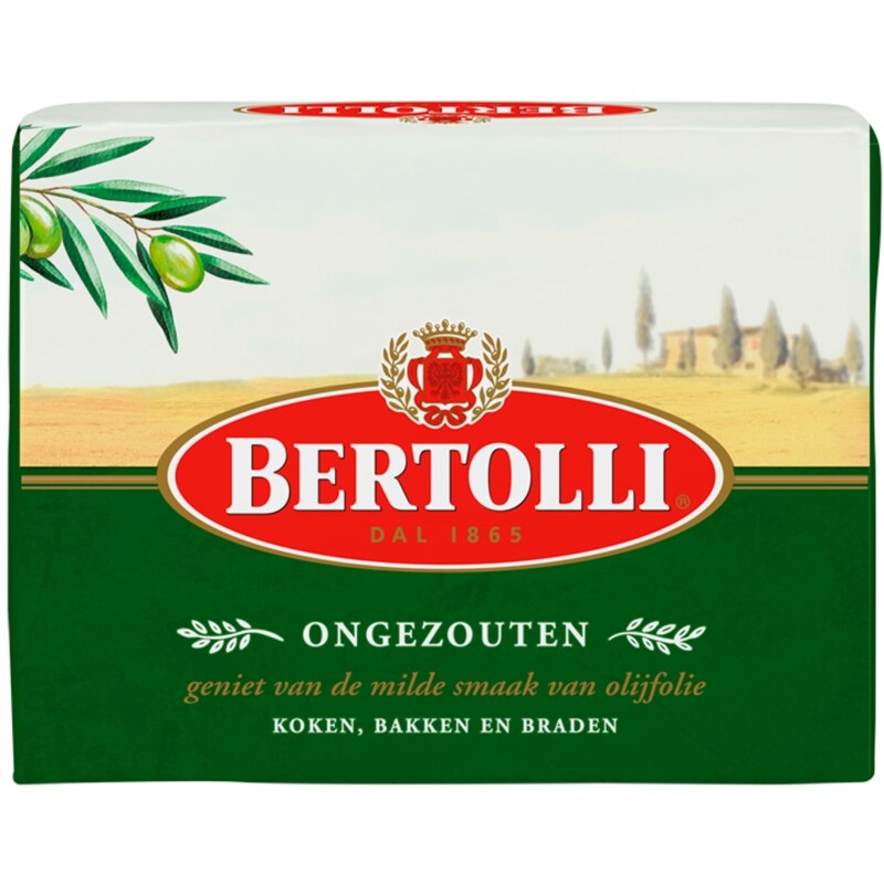 Een afbeelding van Bertolli Margarine ongezouten