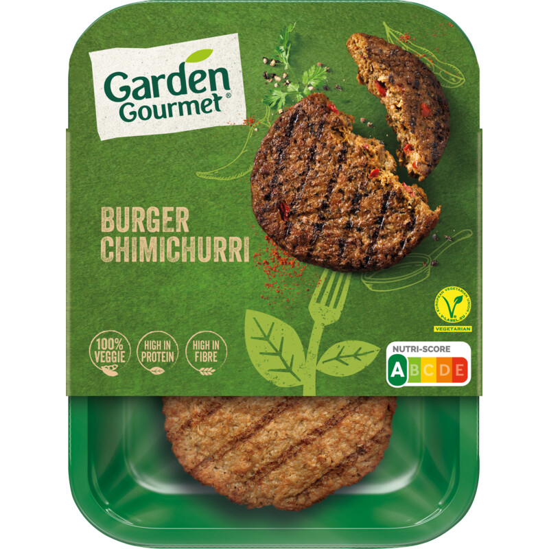 Een afbeelding van Garden Gourmet Burger chimichurri