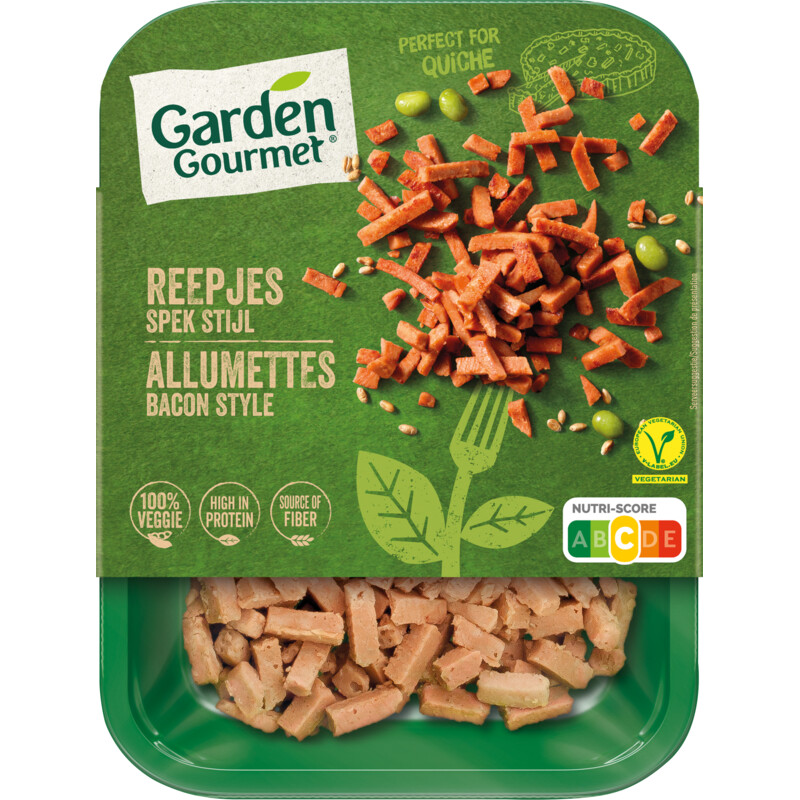 Een afbeelding van Garden Gourmet Spekreepjes