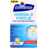 Een afbeelding van Davitamon Omega-3 visolie capsules