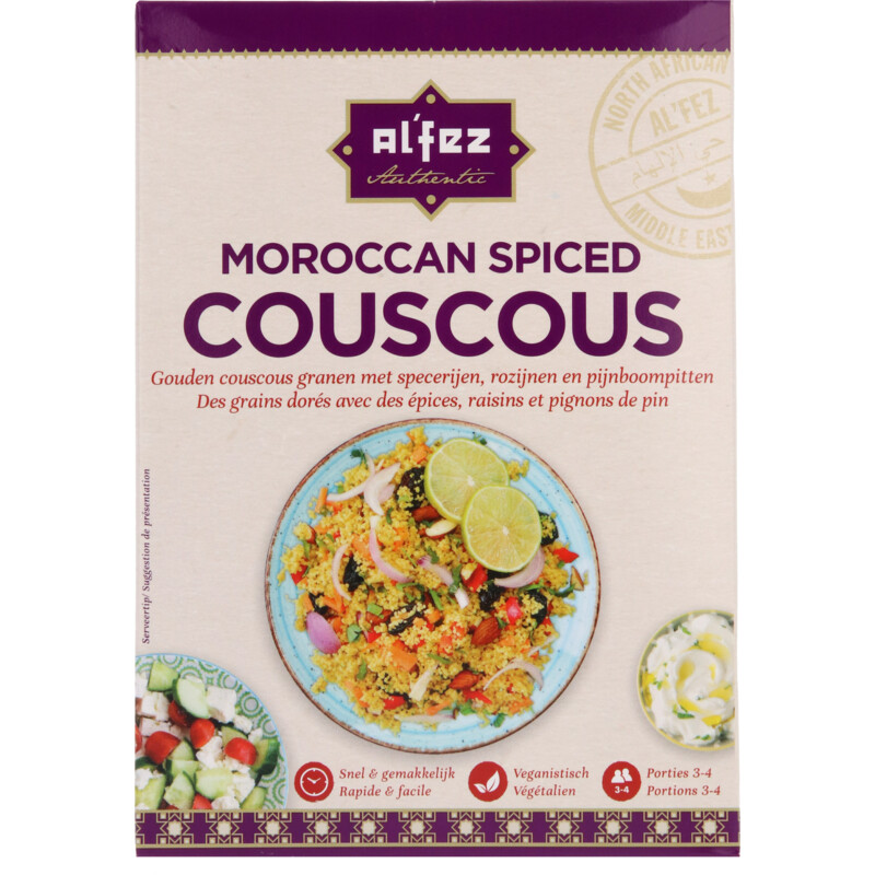 Een afbeelding van Al'Fez Alfez couscous