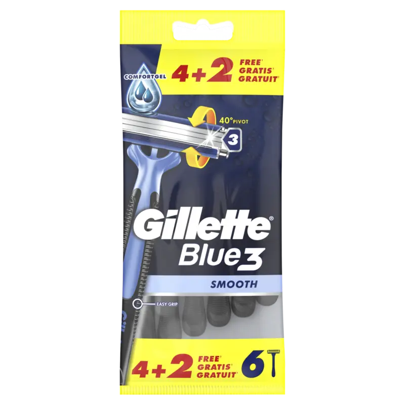 Gillette Blue3 smooth wegwerpmesjes