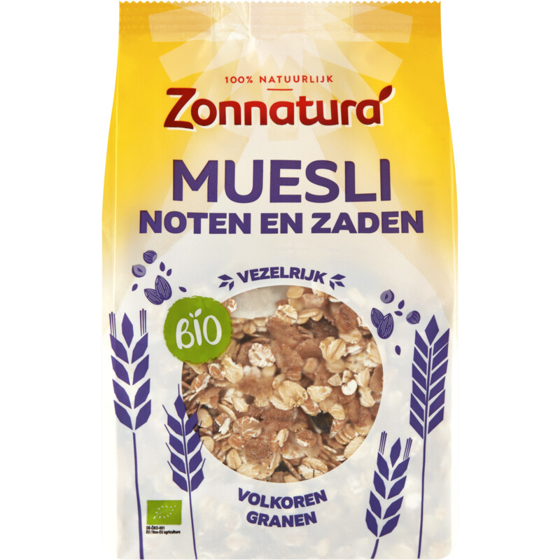 Muesli noten en zaden vezelrijk - 313