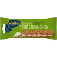 Een afbeelding van Wasa Sandwich sour cream & onion 3-pack
